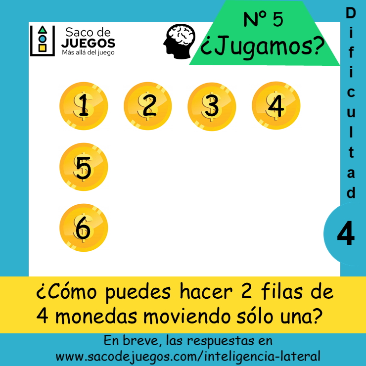 Las filas de monedas